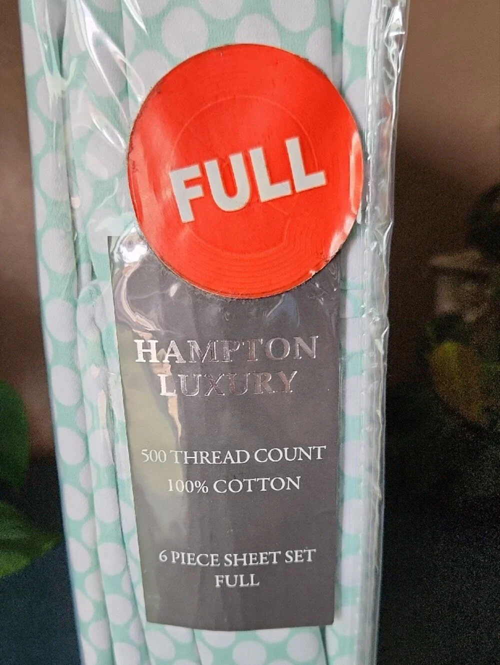 Full Double Sheet Set Cotton With 4 Pillowcases BRAND NEW